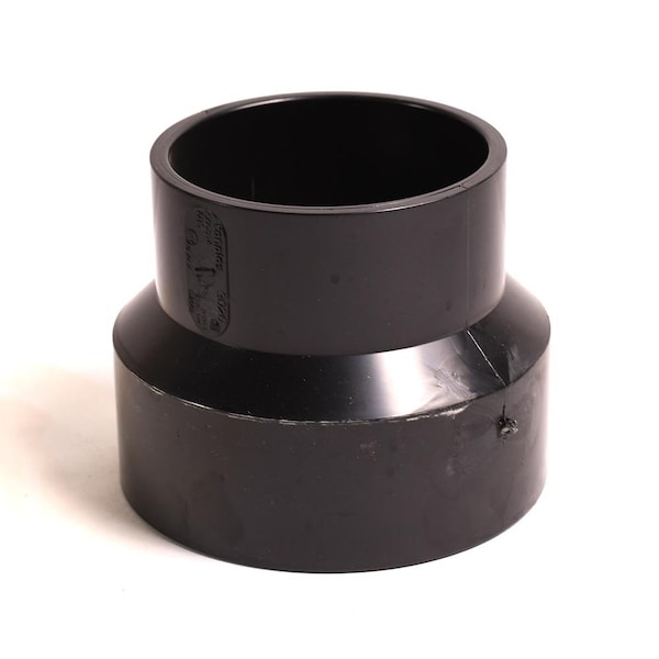 Thrifco Plumbing 4 Inch X 3 Inch ABS Reducer Coupling 6793026 - main